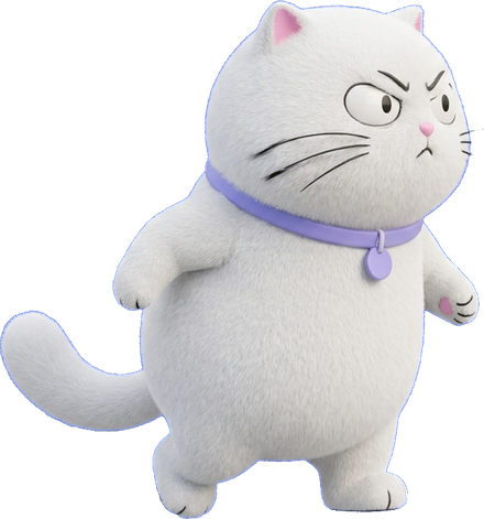 Riper, your white cat friend